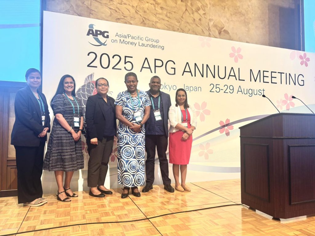 Fiji Participates in Mutual Evaluation Committee Meetings for Asia Pacific Group on Money Laundering in Tokyo, Japan